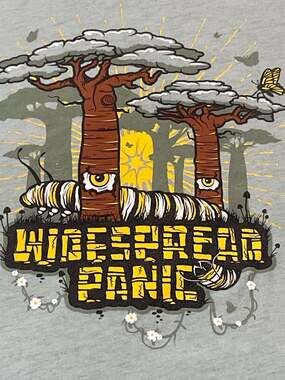 Widespread Panic Tour 2023 Caterpillar Tree Graphic T-Shirt xl